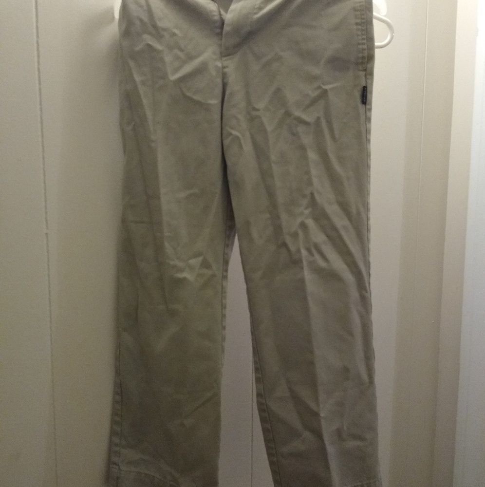 Boys khaki uniform pants